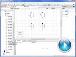 Drag and drop modeling in MathModelica